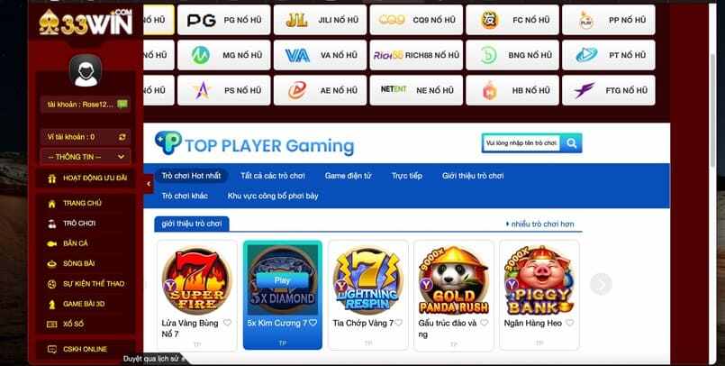 Slots là một trong những trò chơi phổ biến được tìm thấy trong sòng bạc 33Win Slots là một trong những trò chơi phổ biến được tìm thấy trong sòng bạc 33Win