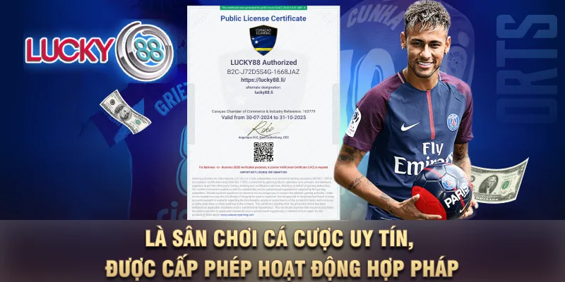 Là sân chơi cá cược uy tín, được cấp phép hoạt động hợp pháp Là sân chơi cá cược uy tín, được cấp phép hoạt động hợp pháp