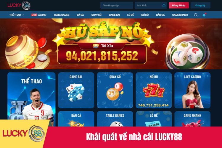 Khái quát về nhà cái LUCKY88