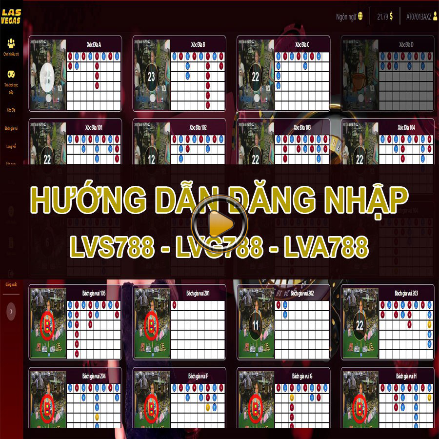 Đăng nhập LVG788 - LVS788 - LVA788
