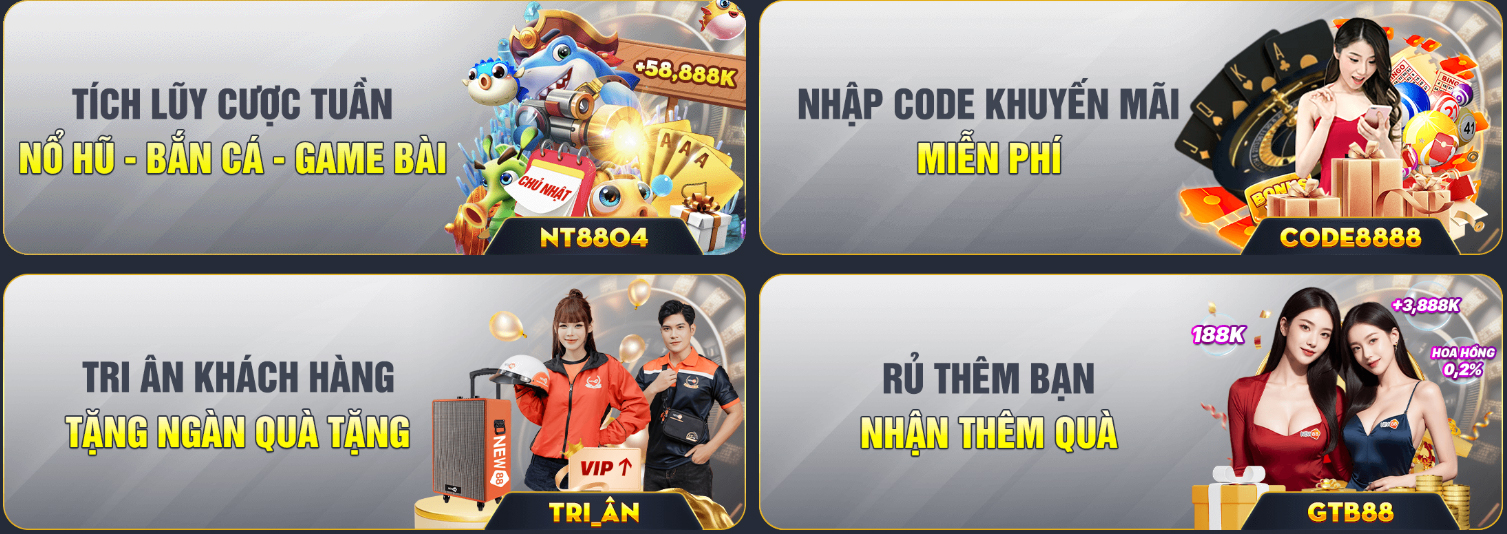 NEW88 có nhiều khuyến mãi cực hấp dẫn
