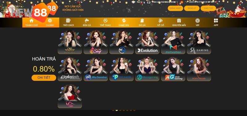 Người chơi có thể thức sức mình với Casino nơi hội tụ của những anh tài