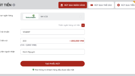 Rút tiền Red88