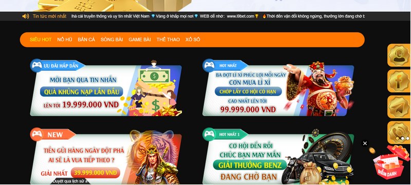 Những chương trình khuyến mãi i9Bet giúp mọi người nhân đôi tiền thưởng
