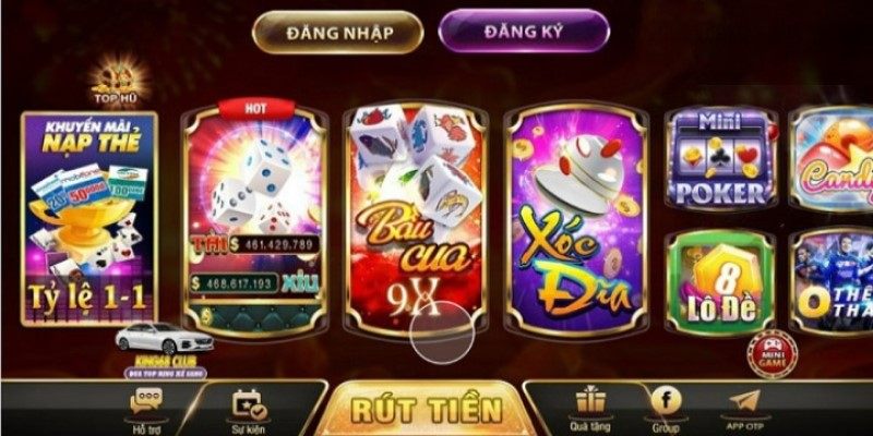 Các sản phẩm game King68 cung cấp