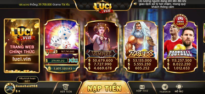 Luci Vin mang đến những dịch vụ giải trí xứng tầm cho khách hàng