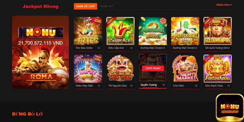 Các tiêu chí lựa chọn tựa game nổ hũ đổi thưởng uy tín