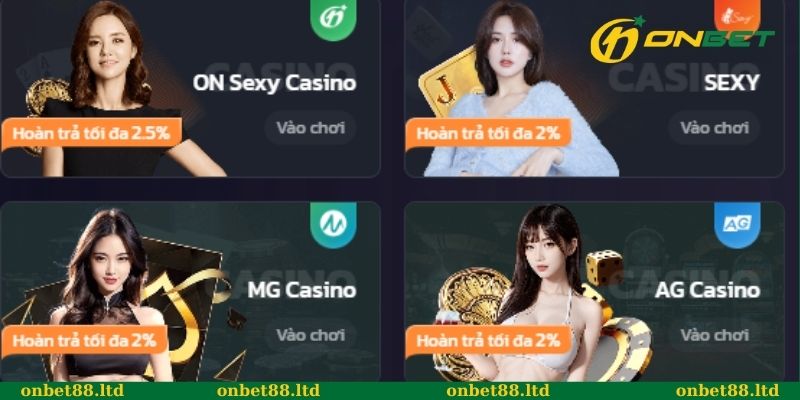 Sòng bạc trực tuyến tầm cỡ quốc tế khiến bet thủ say đắm