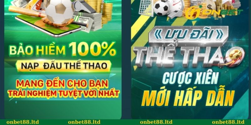 Khuyến mãi Onbet siêu hời cho bet thủ