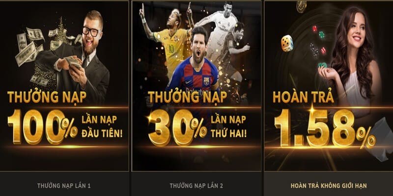 Hoàn trả lên đến 1.58% 