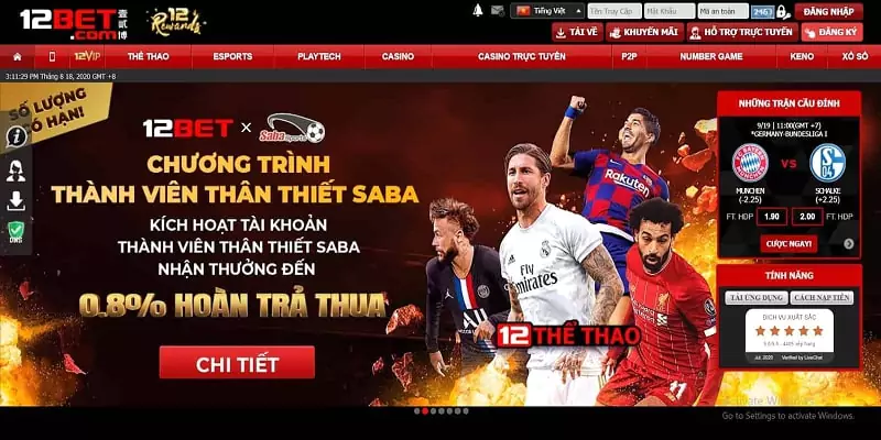 nhà cái 12bet có uy tín không