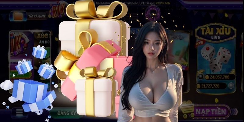 Khuyến mãi hấp dẫn tại Rikvip - Nhận ngay quà tặng và mã giảm giá