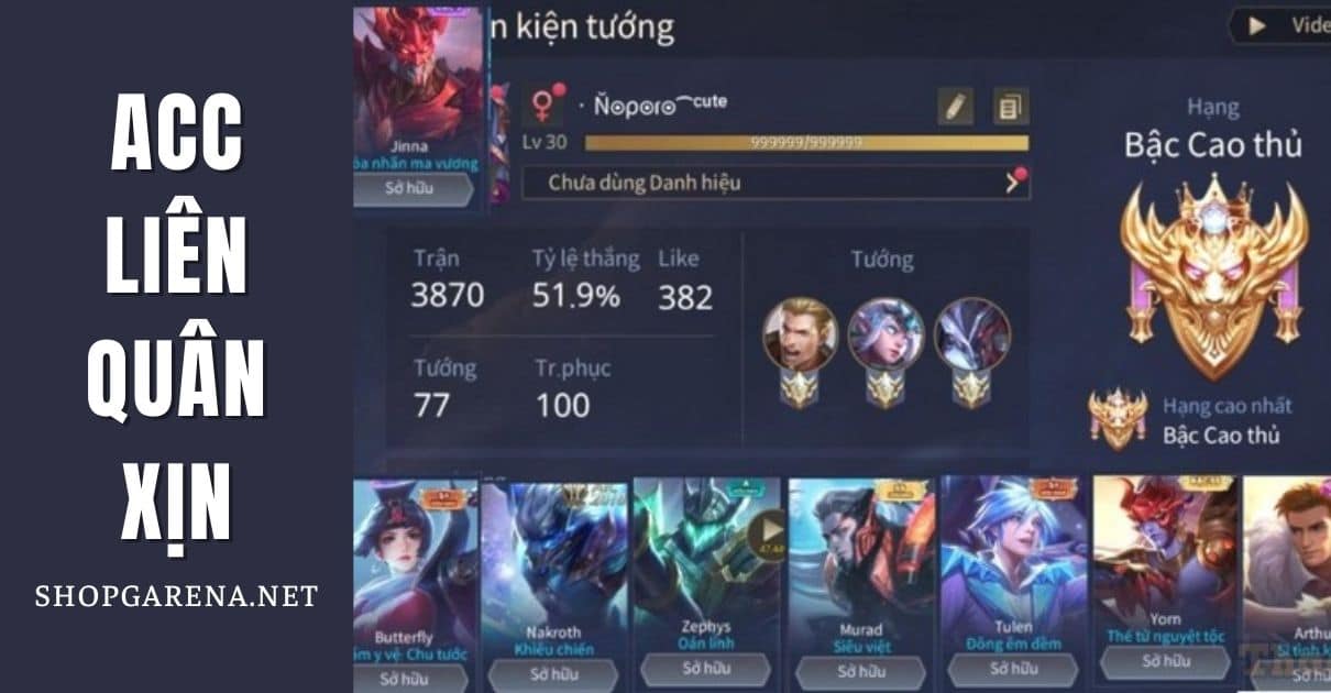Acc Lien Quan Xin
