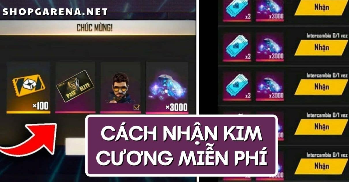 CACH NHAN KIM CUONG MIEN PHI