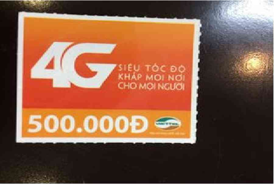 Hình Card Viettel 500k chưa cào mới nhất