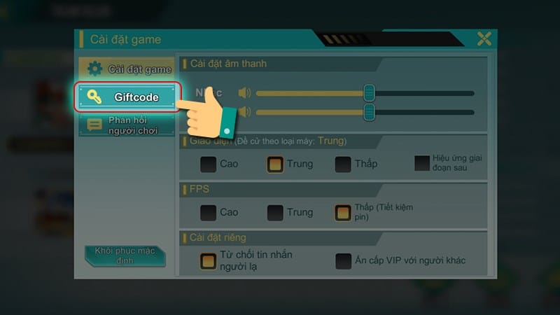 Nhập Giftcode Code Bảo Bối Huyền Thoại Nhận Ssr