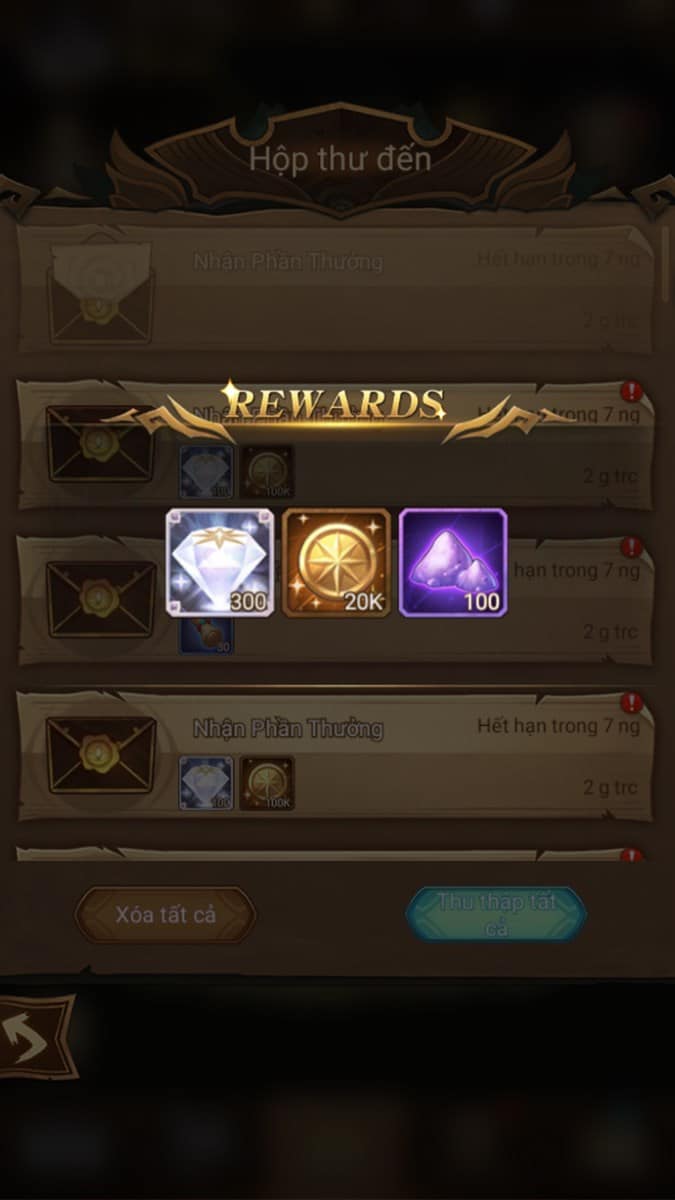 Thông báo đổi code AFK Arena thành công Như vậy, bạn đã nhập code AFK Arena đổi quà thành công.