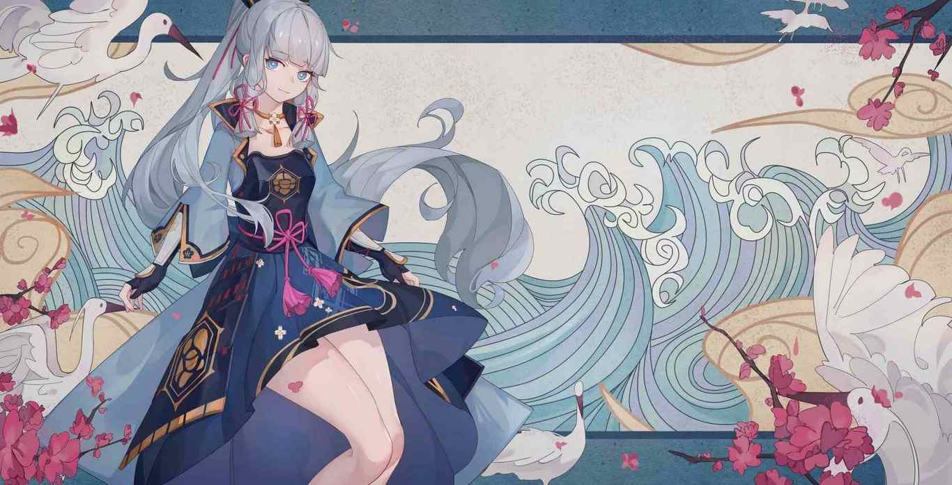 Hình Genshin Impact Ayaka đẹp nhất