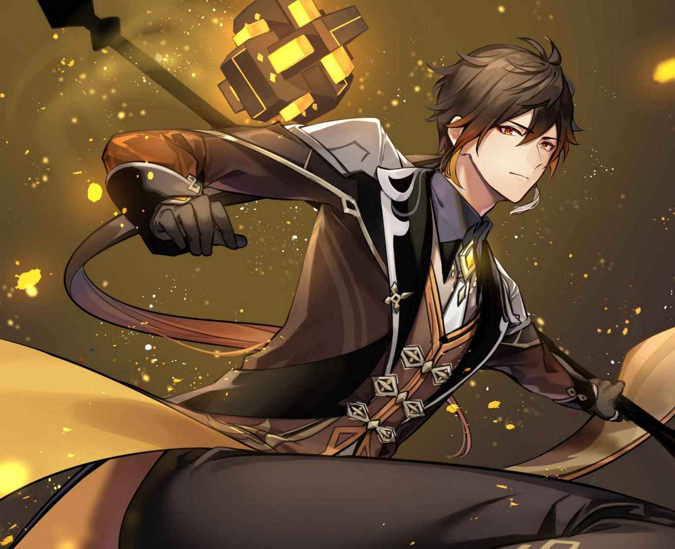 Hình Genshin Impact Zhongli full HD