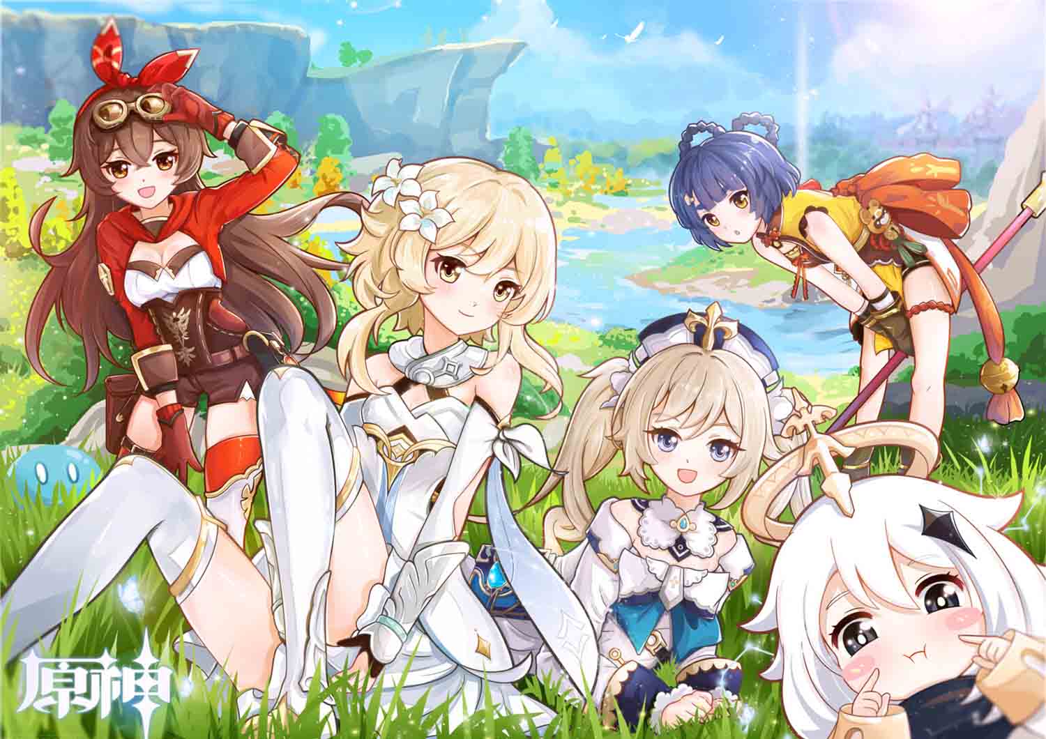 Wallpaper Genshin Impact full HD sắc nét