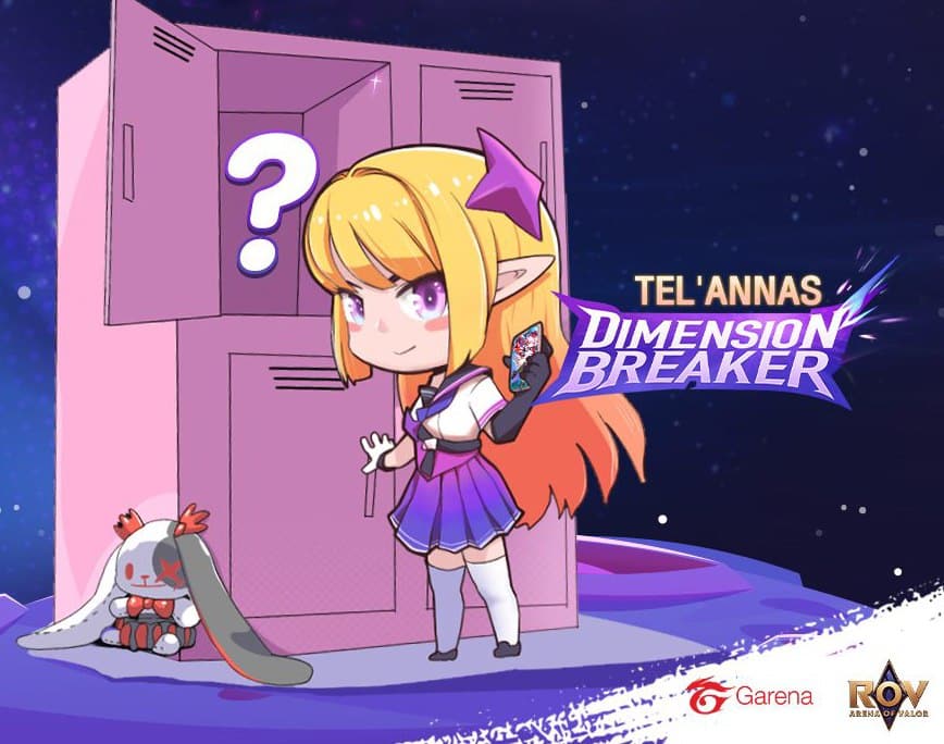 Avatar Tel’Annas Thứ nguyên vệ thần chibi cute