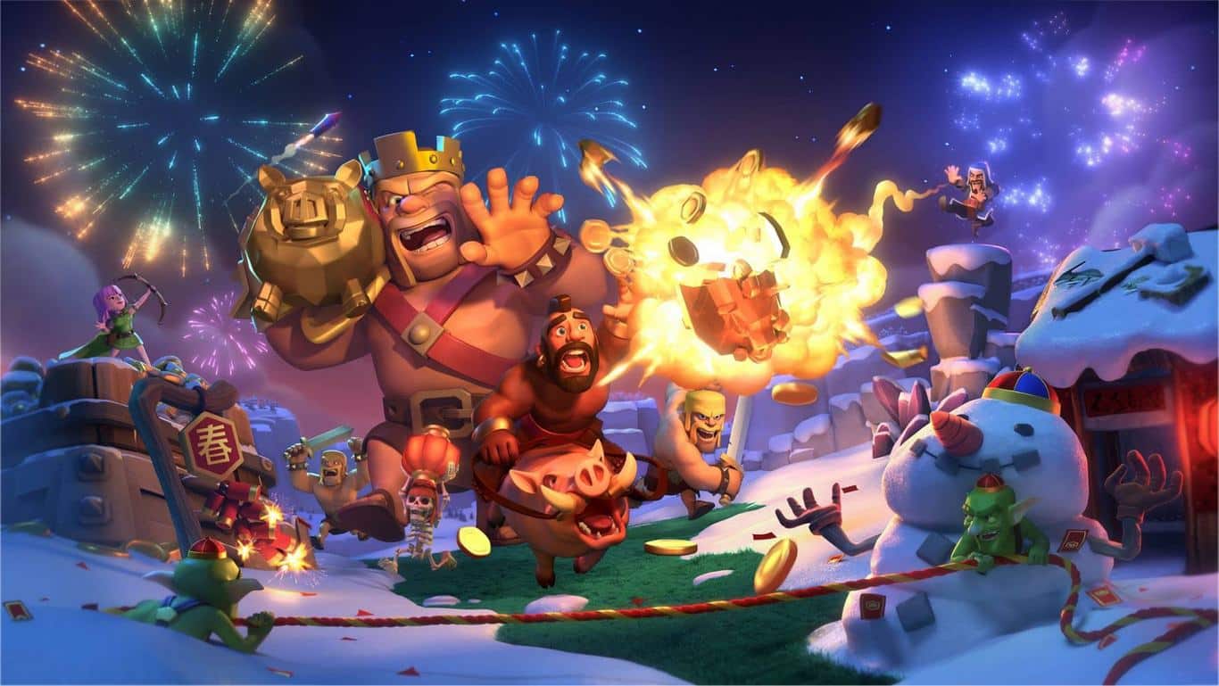 Hình Clash Of Clans ngầu ấn tượng