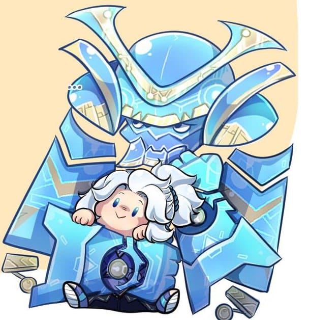 Hình Richter Susanoo chibi dễ thương