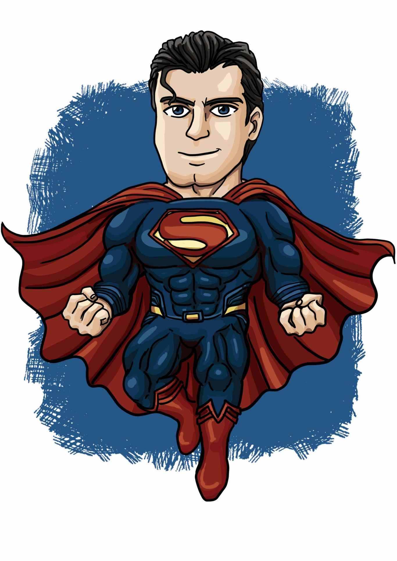 Hình Superman chibi mới nhất