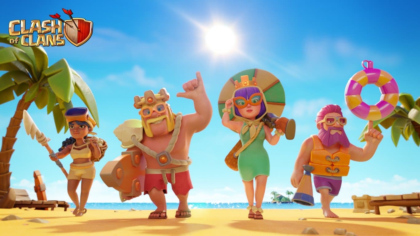 Hình game Clash Of Clans chibi mới nhất