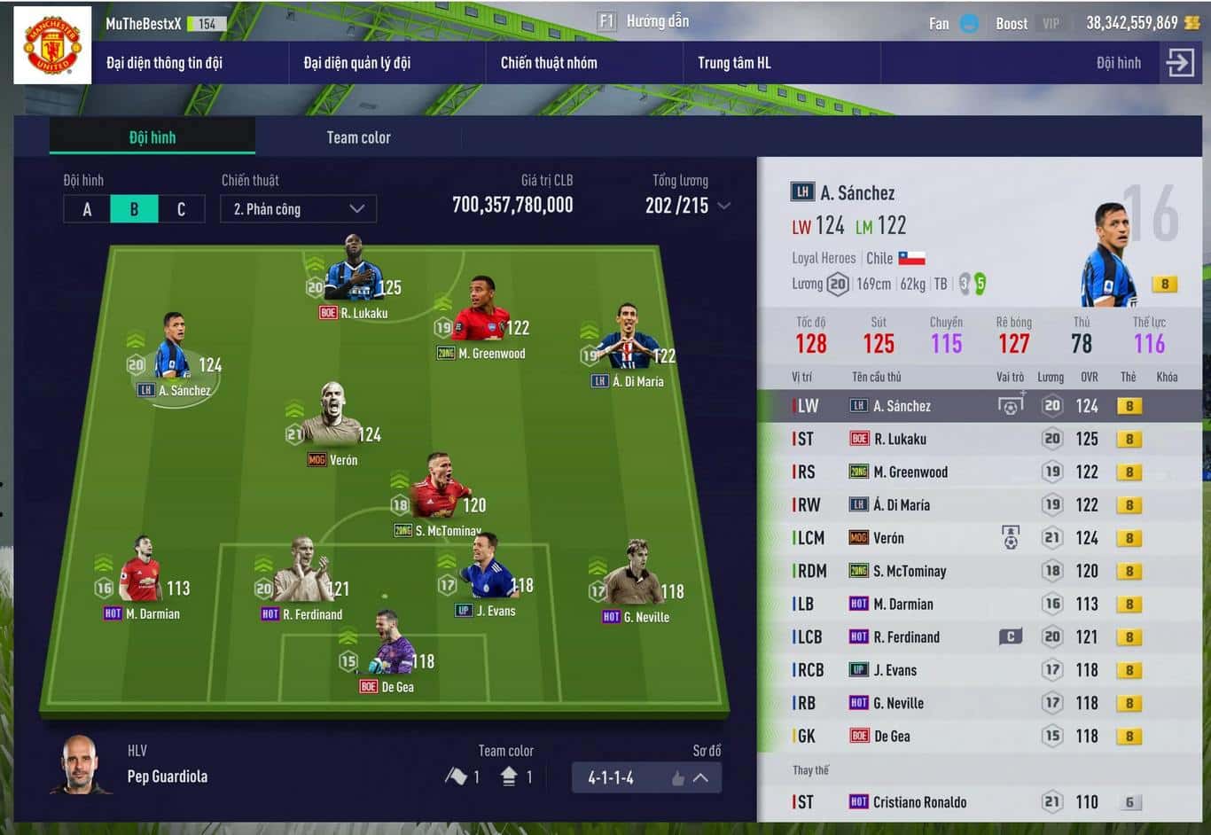 Hình nick Fifa khủng giàu