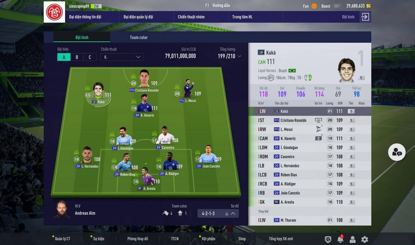 Những hình ACC Fifa VIP nhất