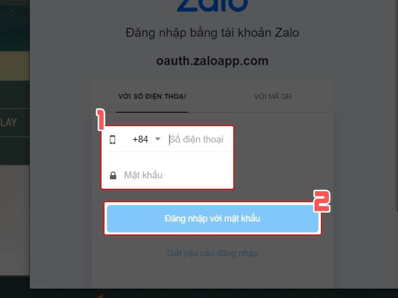 Cách nhập giftcode Võ Lâm Truyền Kỳ 1 Mobile - bước 2