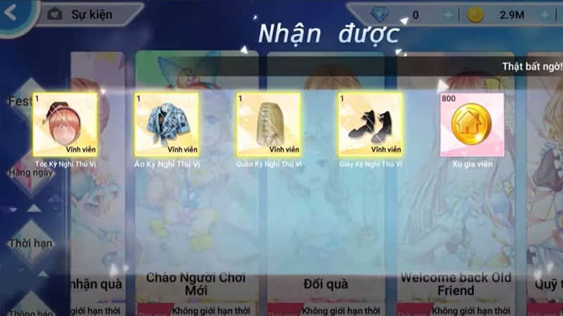 Trên màn hình sẽ xuất hiện thông báo nhập giftcode thành công.