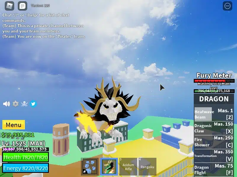 Hình ảnh Dragon Blox Fruit