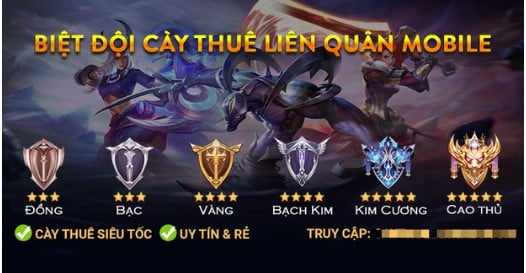 Cách Chọn Shop Cày Thuê Liên Quân Uy Tín