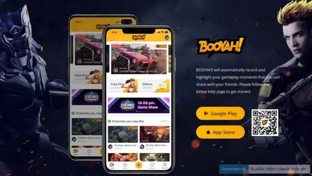 App nhận đồ Free Fire miễn phí Booyah