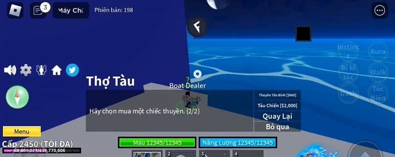 Hack Tìm Đảo Bí Ẩn Trong Blox Fruit