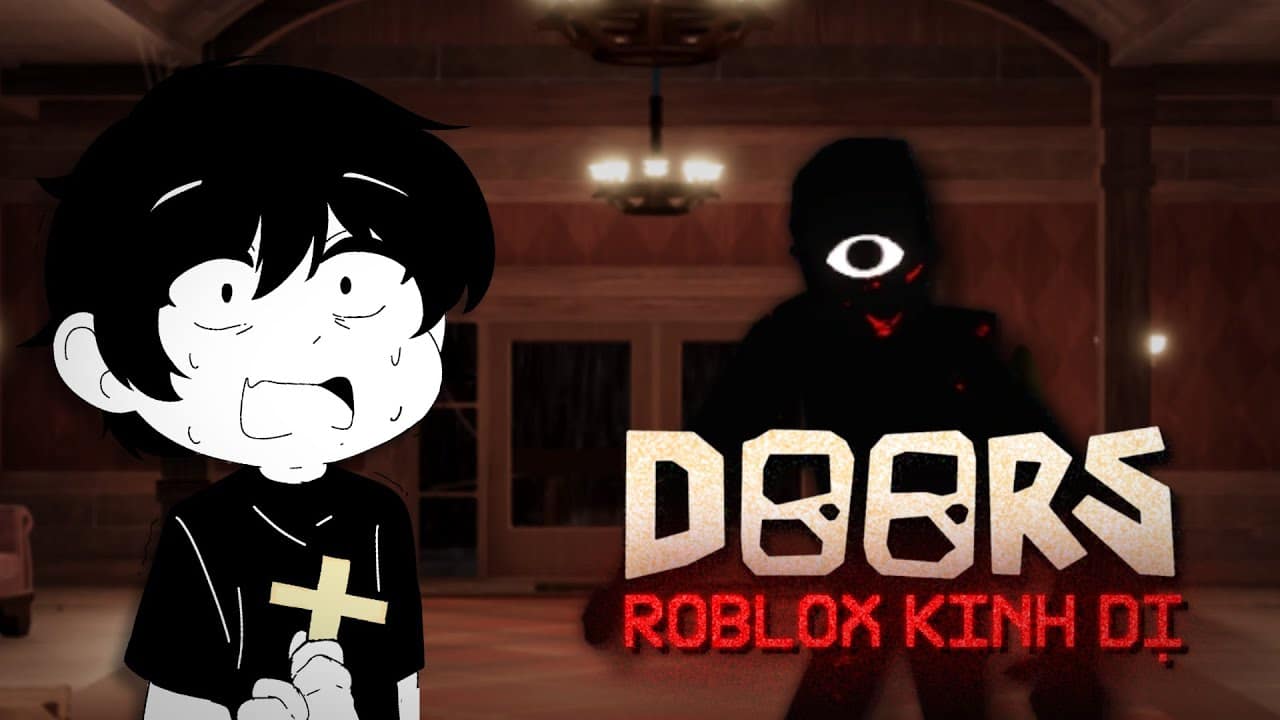 Hình Doors Roblox kinh dị