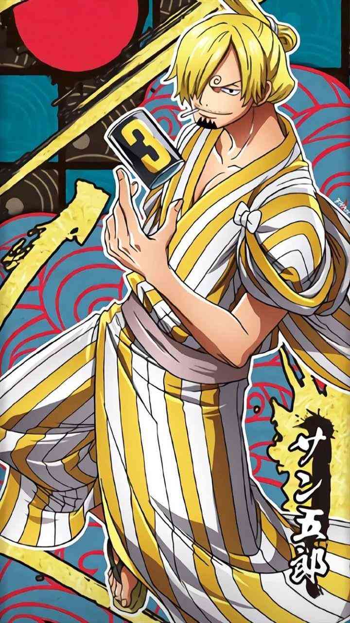 Hình Sanji Wano đẹp ấn tượng