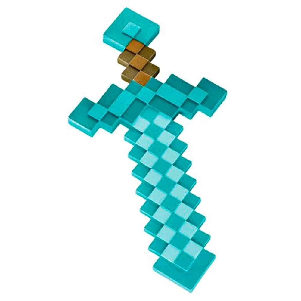 Hình kiếm kim cương Minecraft ngầu chất