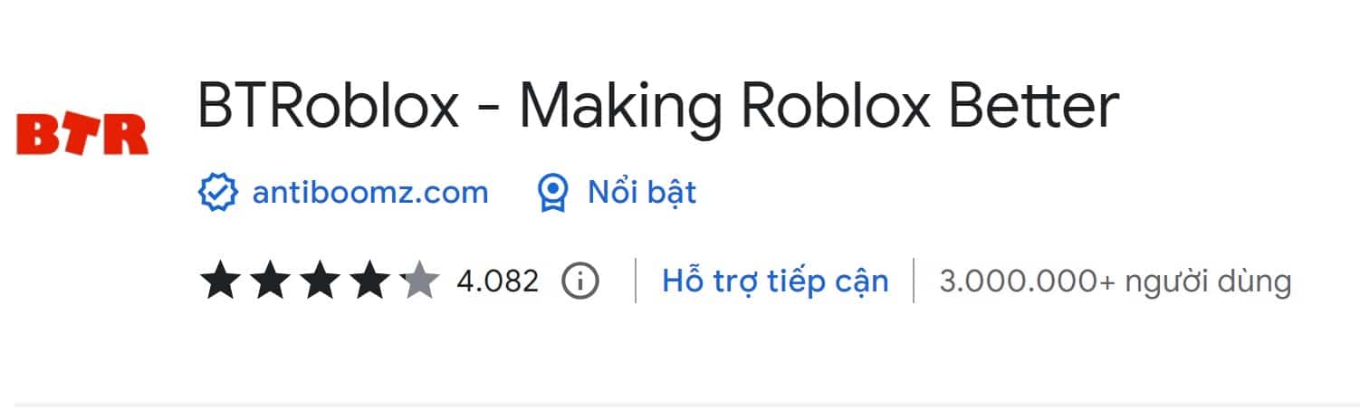 Tải và cài đặt phần mềm BTRoblox