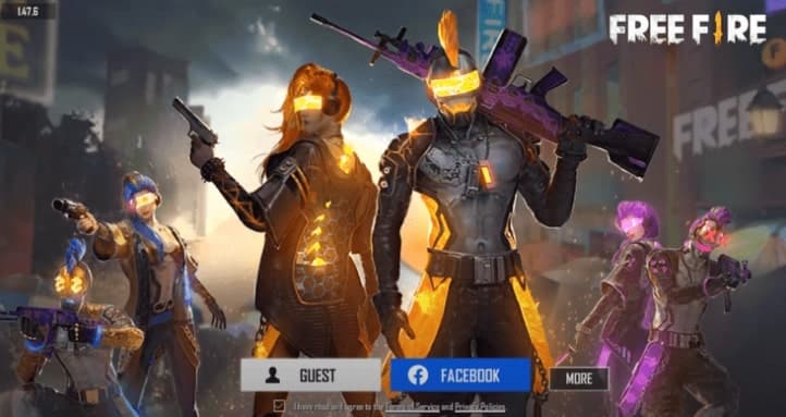 Đăng nhập Garena Free Fire và bắt đầu các trận đấu