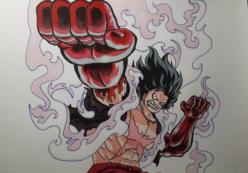 Hinh Luffy Gear 4 Ngau Nhat