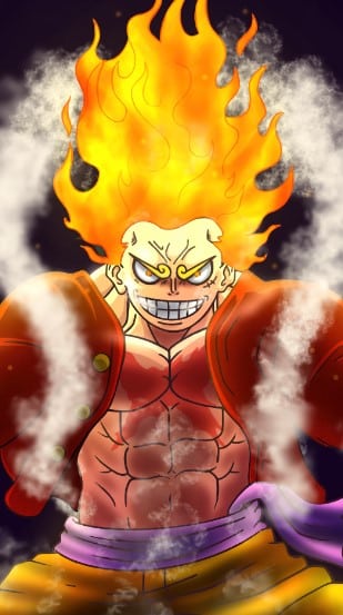 Nền Luffy Gear 100 Cho Điện Thoại Cực Ngầu