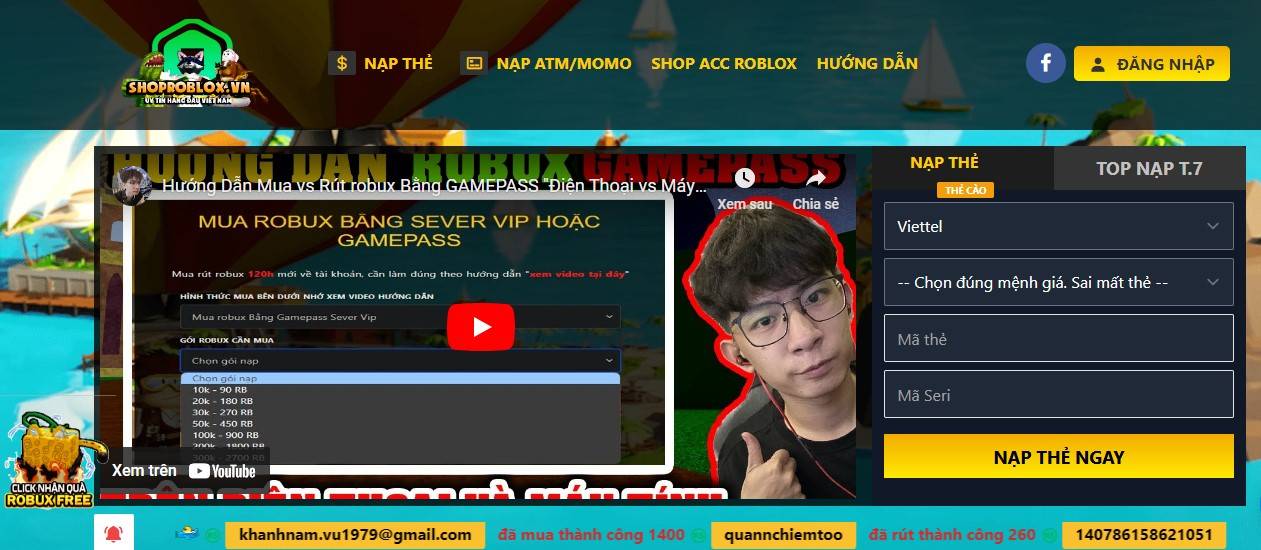 Trang Shoproblox