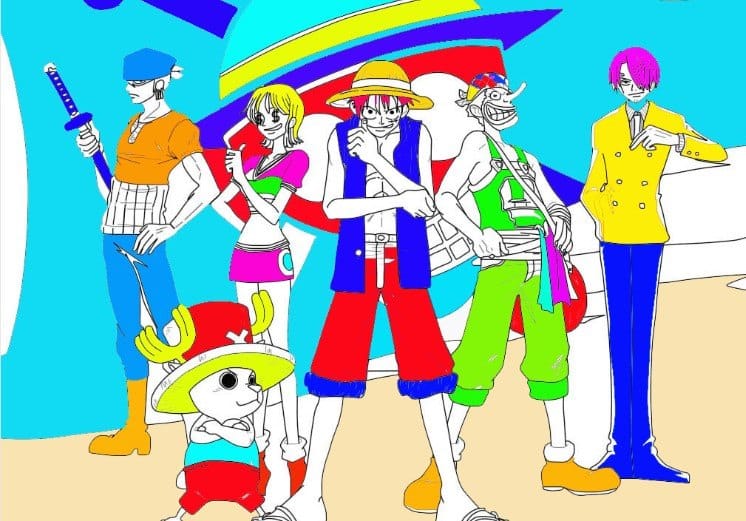 Tranh One Piece Noi Bat
