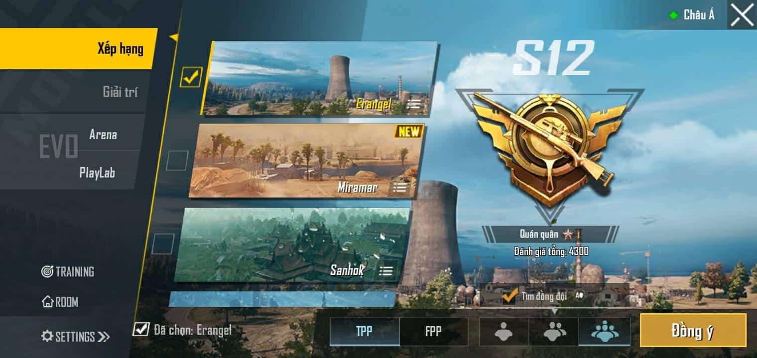 Ảnh Rank Quán Quân Pubg mới nhất