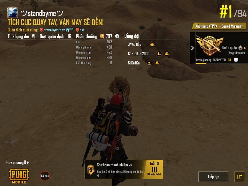 Ảnh Rank Quán Quân Pubg xịn sò
