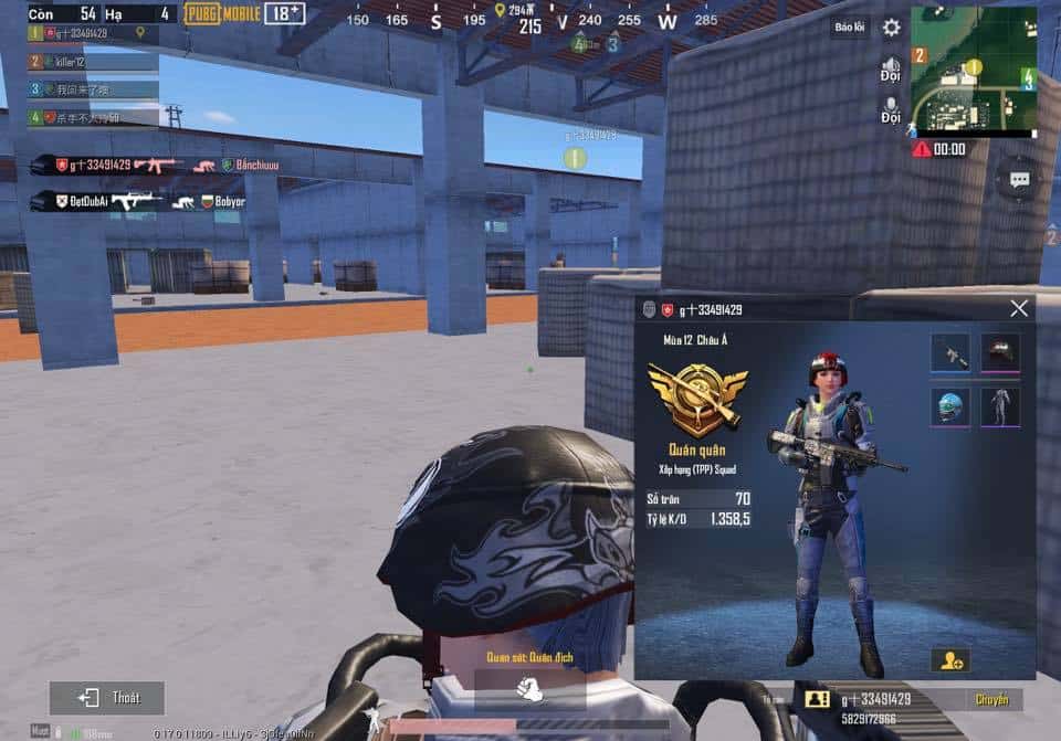 Ảnh xếp hạng rank Quán Quân Pubg