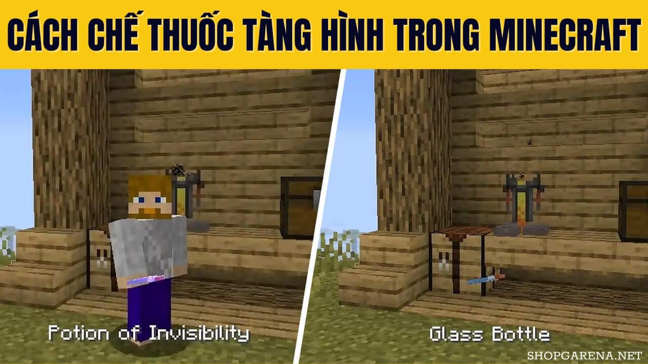 Cach Che Thuoc Tang Hinh Trong Minecraft